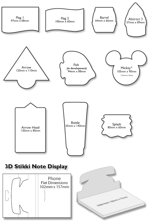 Die-cut Templates