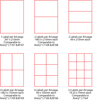 Stikki Laser & Inkjet Labels